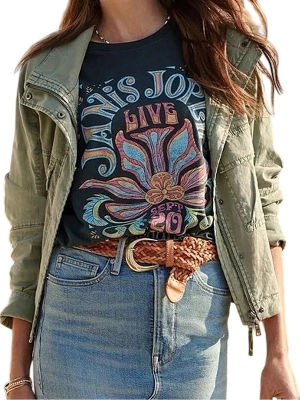 LETLUV • Janis Joplin Hollywood Bowl Graphic Tee